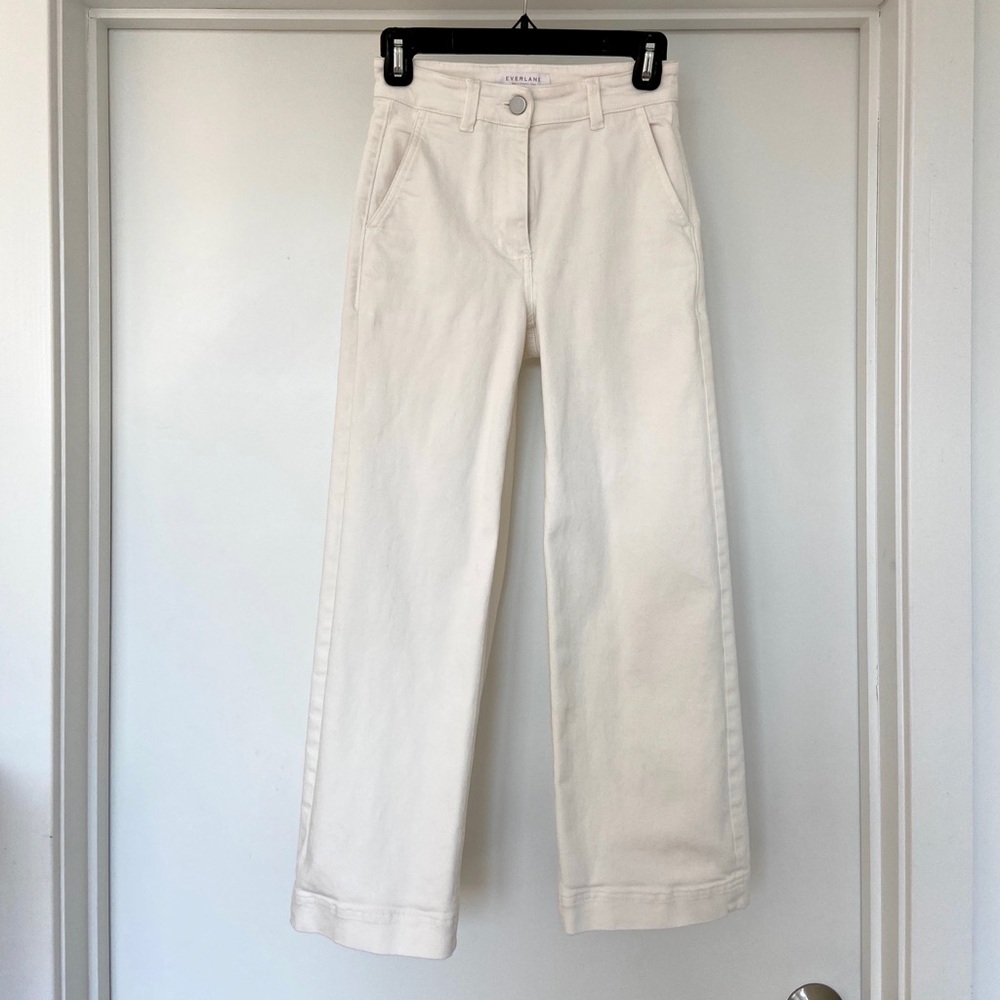 Everlane Wide-Leg Crop Pants